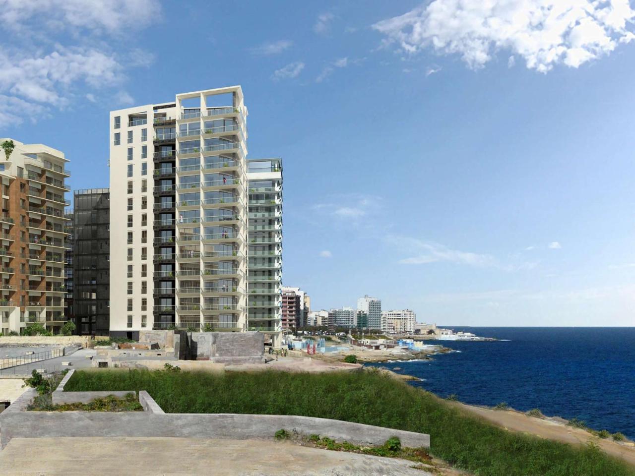 Luxury Apartment With Pool Sliema Bagian luar foto